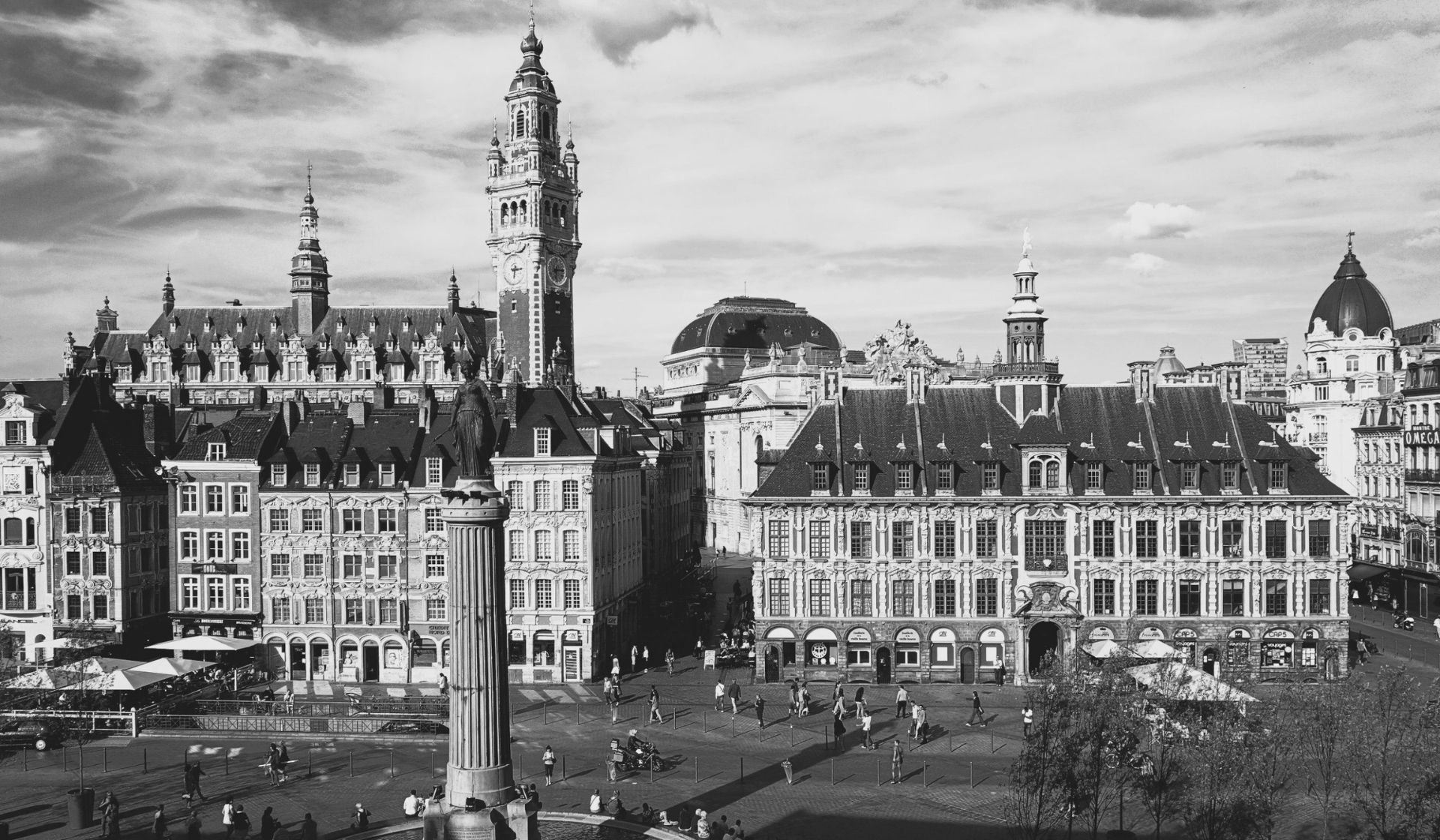 Image de la ville de Lille pour illustrer l'une des implantations de Coexya en France